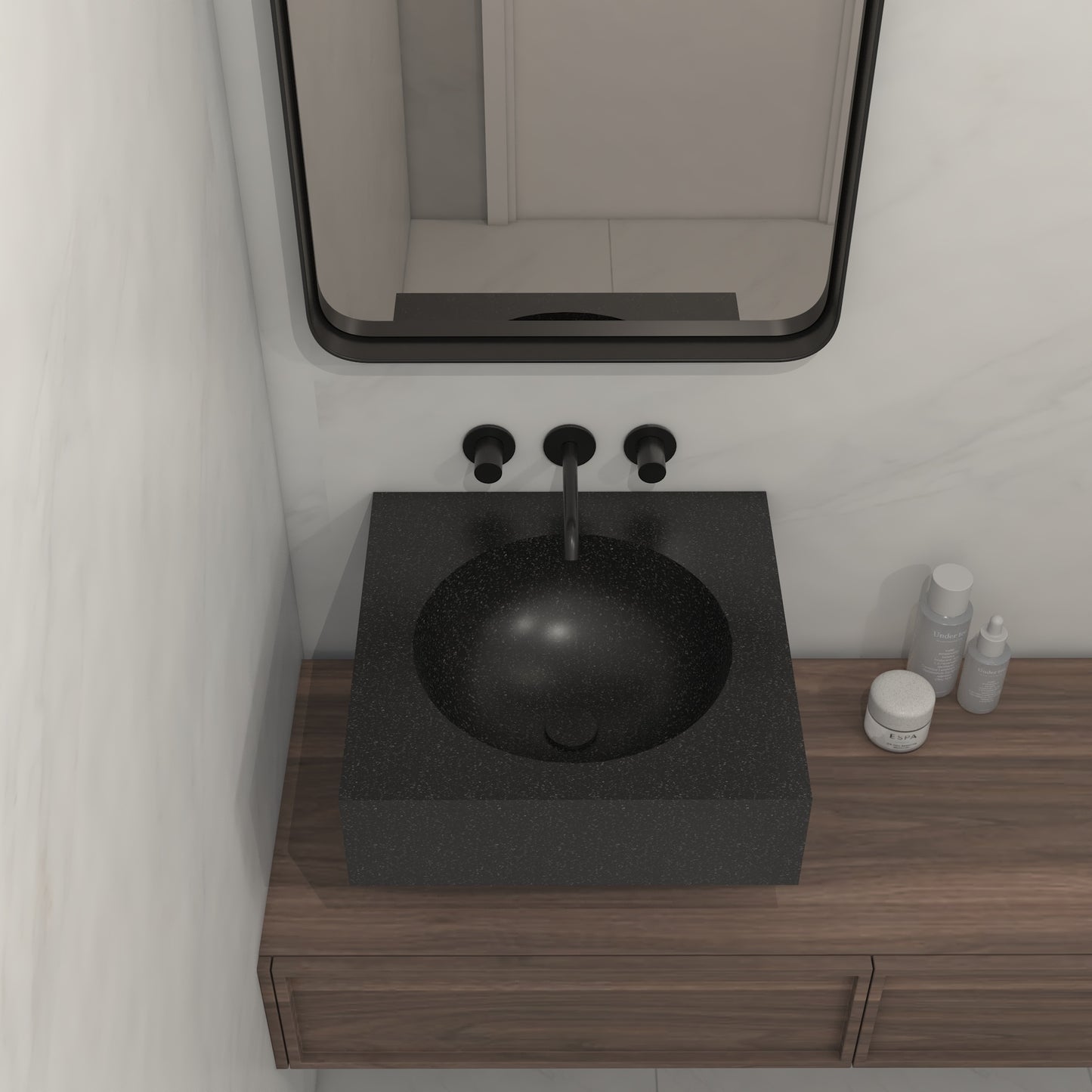 Apolo Essence Edge - Vasque Suspendu | Format Mini en Corian®