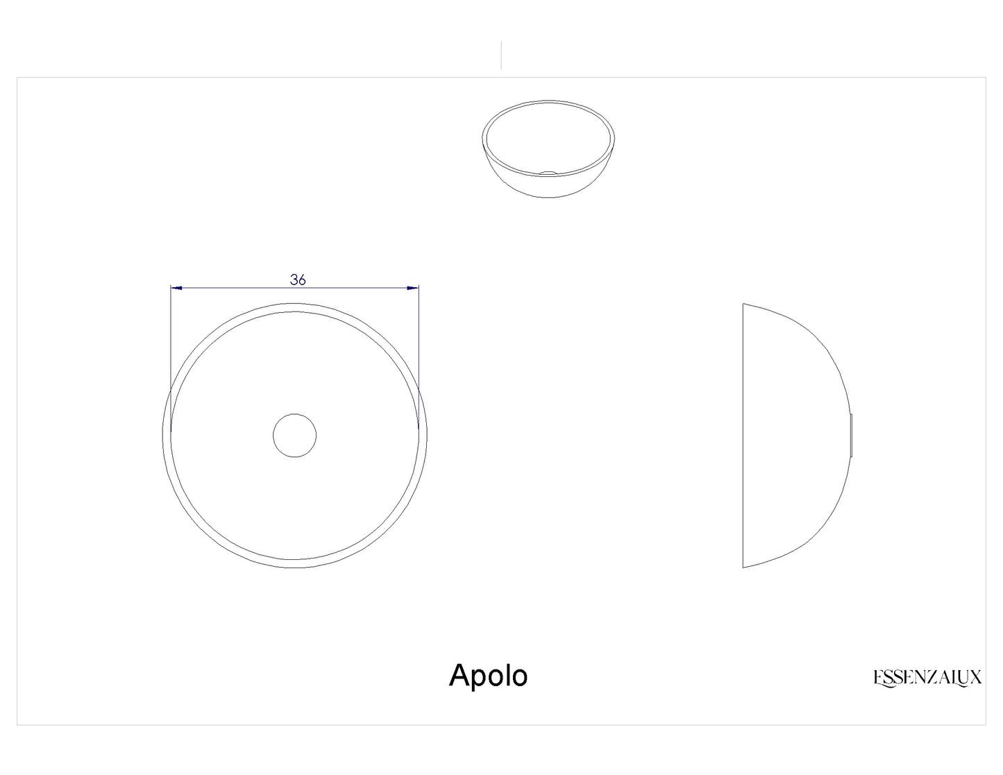 Apolo Prestige Corian® Double Vanity Top