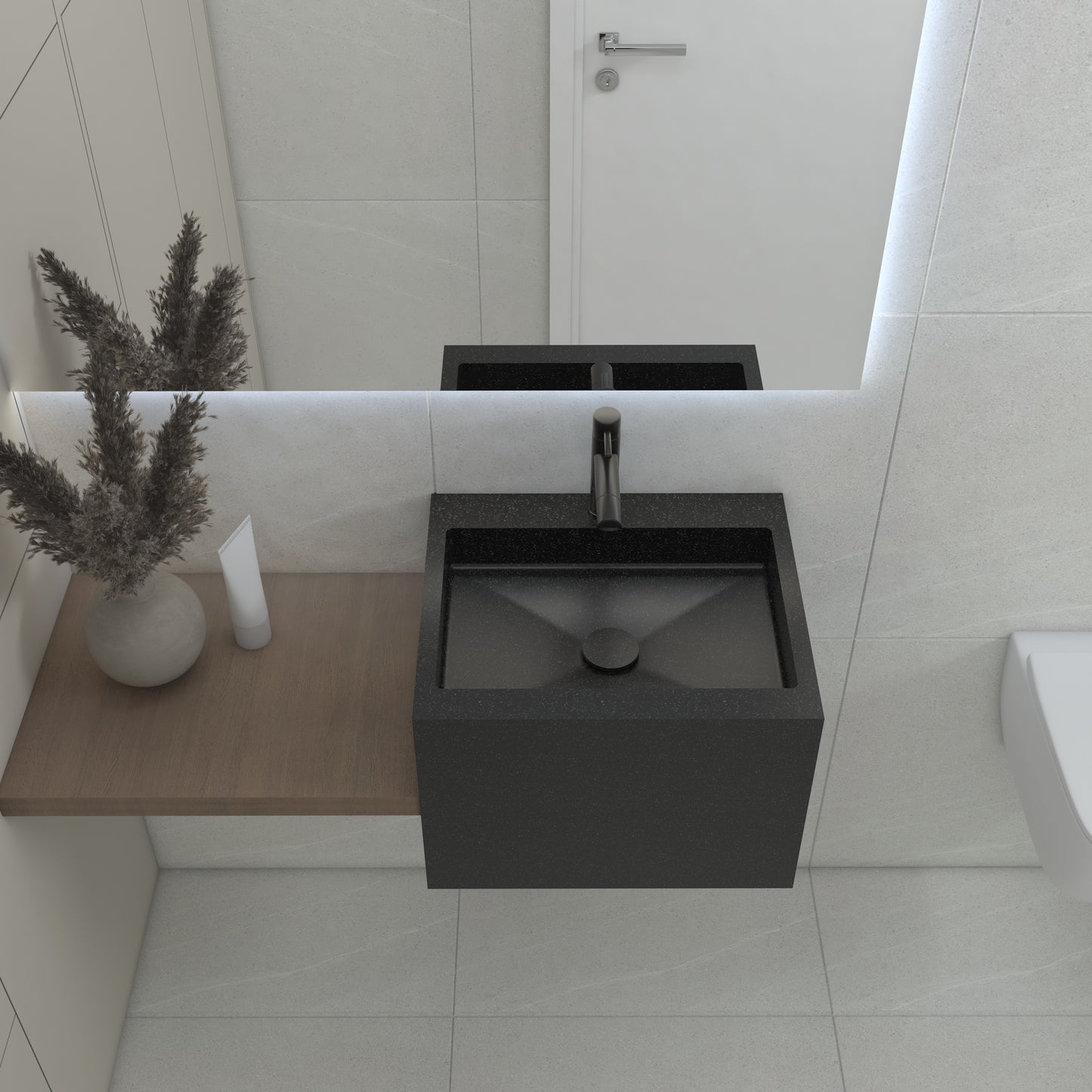 Neptune Essence Deep - Vasque Simple | Format Mini en Corian®