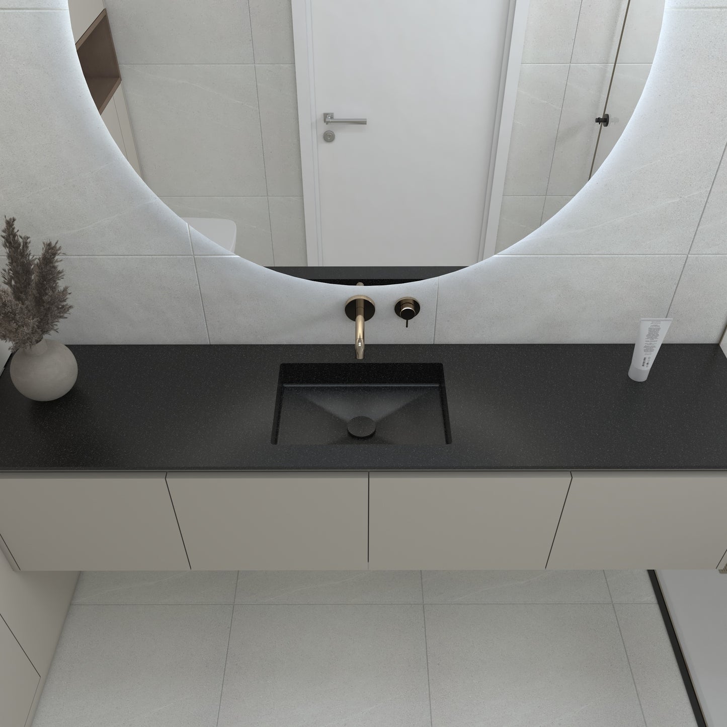 Netuno Prestige – Vasque Simple à Encastrer en Corian®