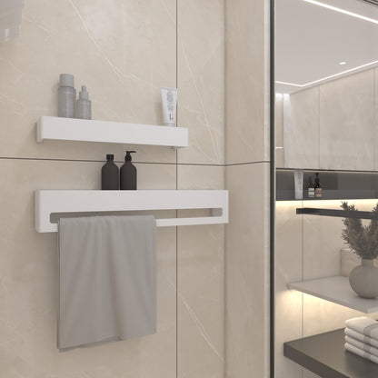 Janus Étagère en Corian® avec Porte-Serviettes