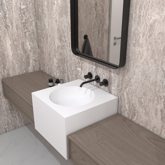 Apolo Essence Deep - Vasque Suspendu | Format Mini en Corian®