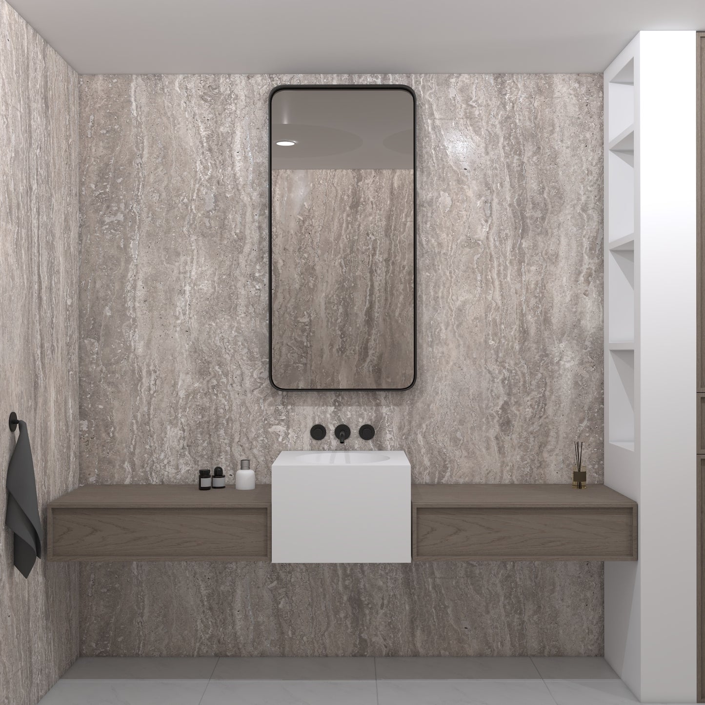 Apolo Essence Deep - Vasque Suspendu | Format Mini en Corian®