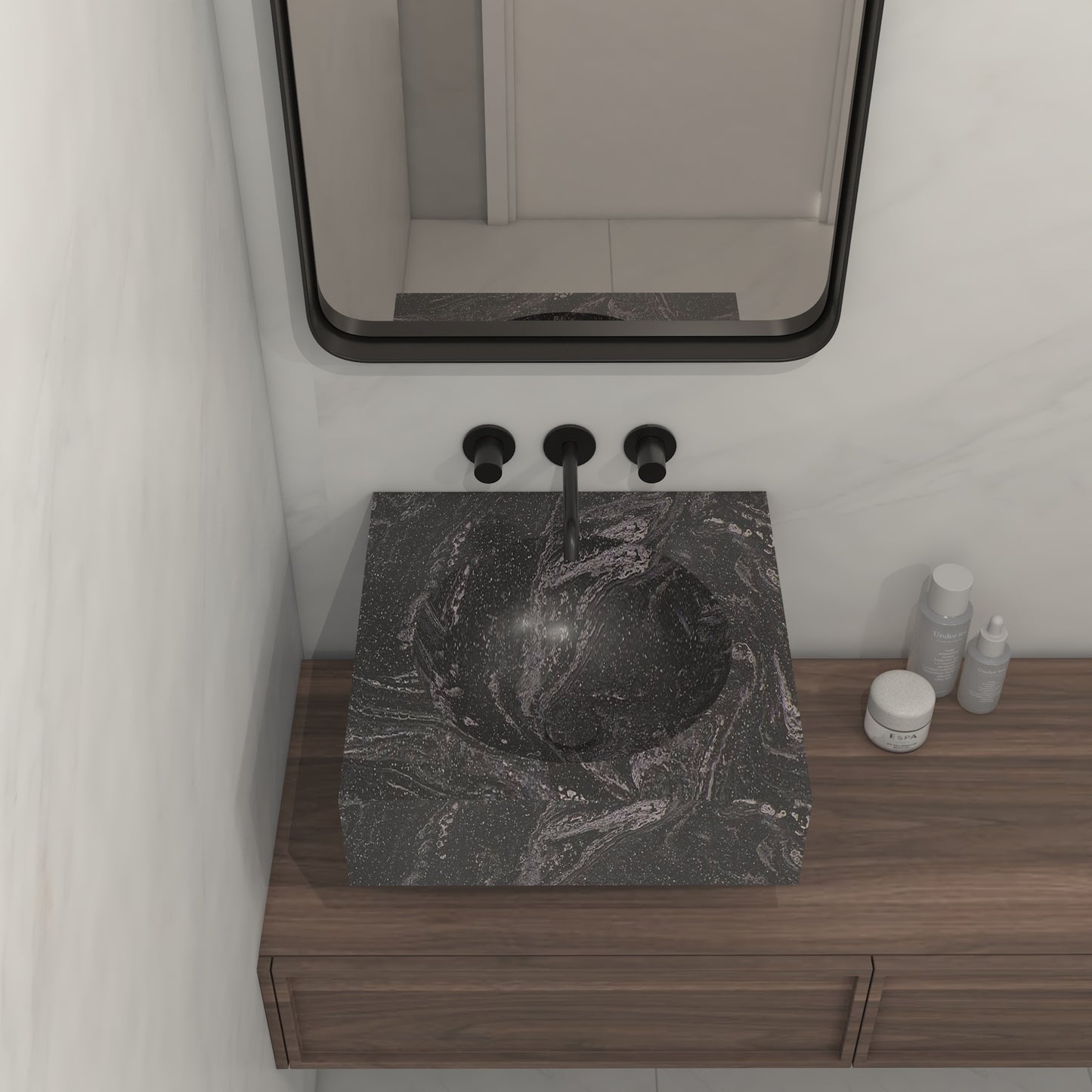 Apolo Essence Edge - Vasque Suspendu | Format Mini en Corian®