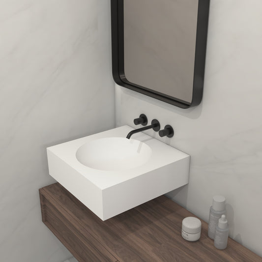 Apolo Essence Edge - Vasque Suspendu | Format Mini en Corian®