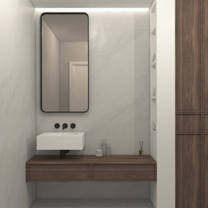 Apolo Essence Edge - Vasque Suspendu | Format Mini en Corian®