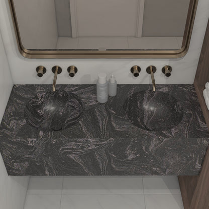 Apolo Prestige Deep - Vasque Double Suspendue en Corian®