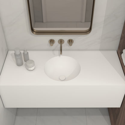 Apolo Prestige Deep - Vasque Simple Suspendue en Corian®