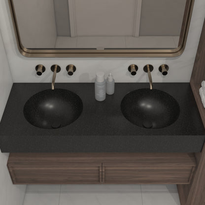 Apolo Prestige Edge - Vasque Double Suspendue en Corian®
