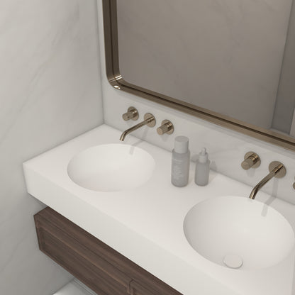Apolo Prestige Edge - Vasque Double Suspendue en Corian®