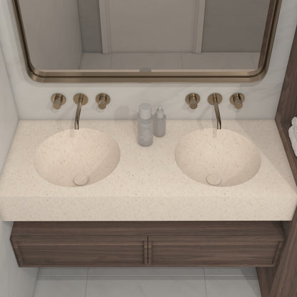 Apolo Prestige Edge - Vasque Double Suspendue en Corian®