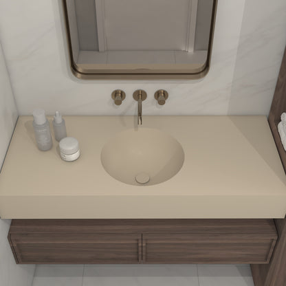 Apolo Prestige Edge - Vasque Simple Suspendue en Corian®