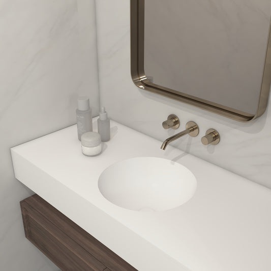Apolo Prestige Edge - Vasque Simple Suspendue en Corian®
