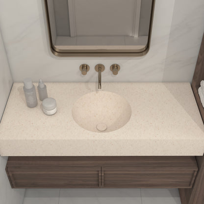 Apolo Prestige Edge - Vasque Simple Suspendue en Corian®