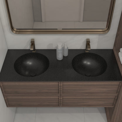 Apollo Prestige – Vasque Double à Encastrer en Corian®