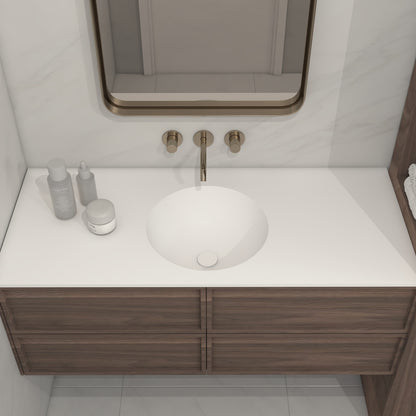 Apolo Prestige – Vasque Simple à Encastrer en Corian®