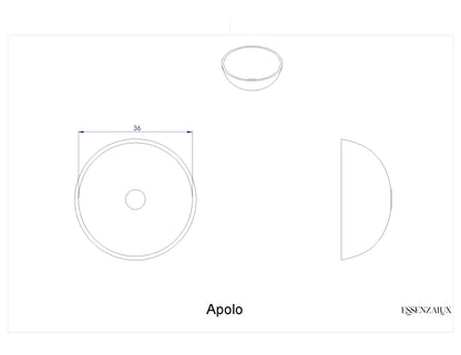 Apolo Prestige Corian® Single Vanity Top