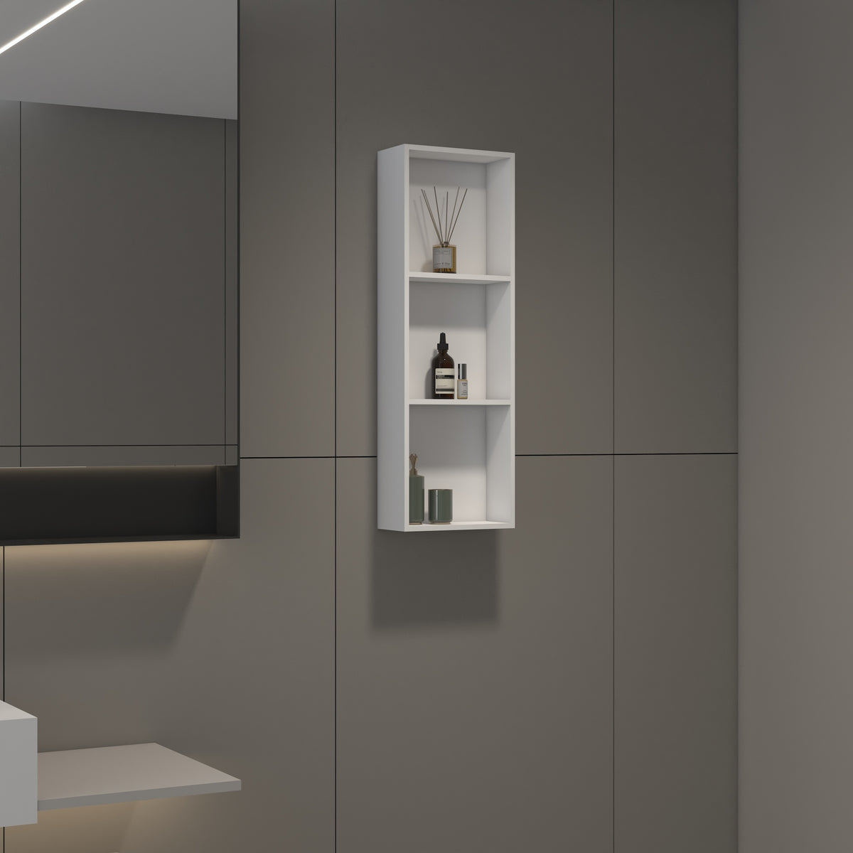 Atlas Niche Verticale en Corian®