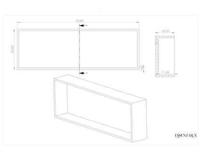 Atlas Niche Horizontale en Corian®