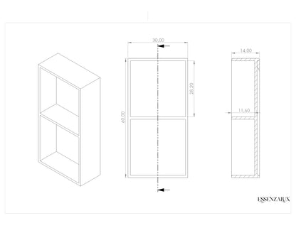 Atlas Niche Verticale en Corian®
