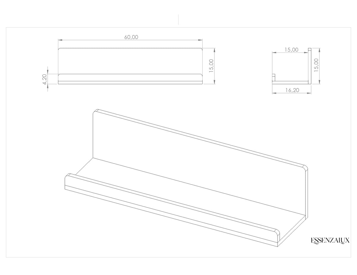 Ceres Étagère en Corian®