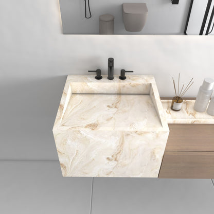 Fortuna Essence Deep - Vasque Suspendue | Format Mini en Corian®