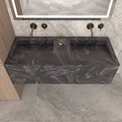 Fortuna Prestige Deep - Vasque Double Suspendue en Corian®