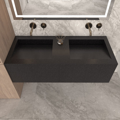 Fortuna Prestige Deep - Vasque Double Suspendue en Corian®