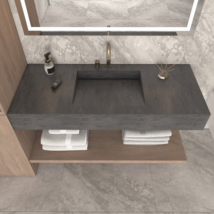 Fortuna Prestige Edge - Vasque Simple Suspendue en Corian®
