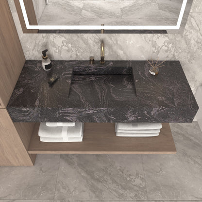 Fortuna Prestige Edge - Vasque Simple Suspendue en Corian®
