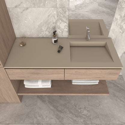 Fortuna Prestige – Vasque Simple à Encastrer en Corian®
