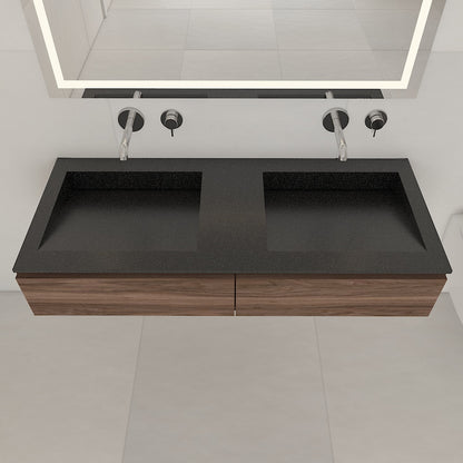 Fortuna Prestige – Vasque Double à Encastrer en Corian®