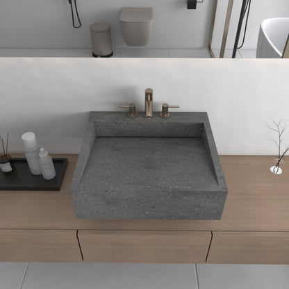 Fortuna Essence Edge - Vasque Suspendue | Format Mini en Corian®
