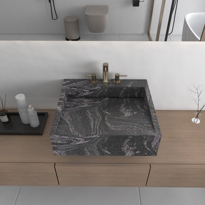 Fortuna Essence Edge - Vasque Suspendue | Format Mini en Corian®