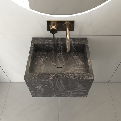 Juno Essence Deep - Lavatório Suspenso | Tamanho Mini em Corian®