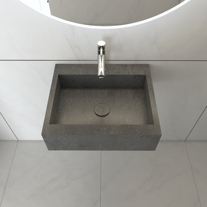 Juno Essence Edge - Lavatório Suspenso | Tamanho Mini em Corian®