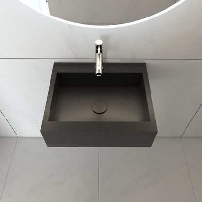 Juno Essence Edge - Lavatório Suspenso | Tamanho Mini em Corian®