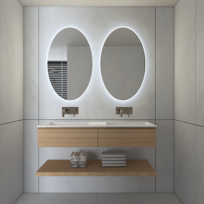 Juno Prestige - Lavatório Duplo de Encastre em Corian®