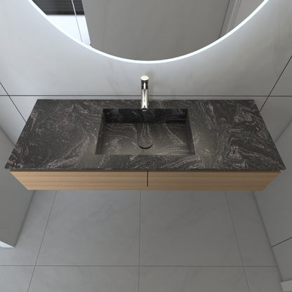 Juno Prestige - Lavatório Simples de Encastre em Corian® 