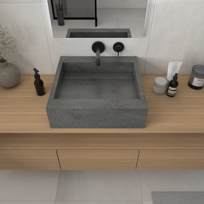 Júpiter Essence Edge - Lavatório Suspenso | Tamanho Mini em Corian®