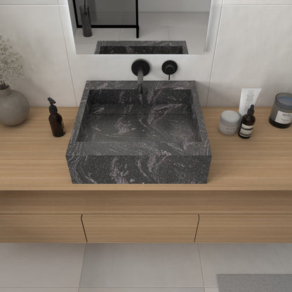 Júpiter Essence Edge - Lavatório Suspenso | Tamanho Mini em Corian®