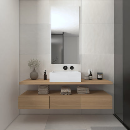 Júpiter Essence Edge - Lavatório Suspenso | Tamanho Mini em Corian®