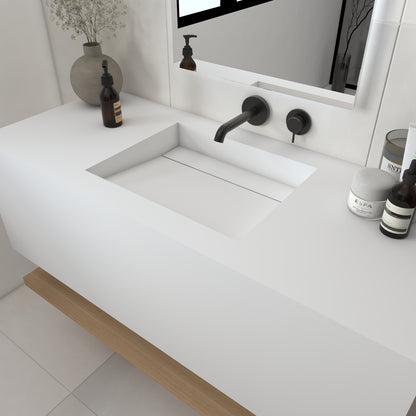 Júpiter Prestige Deep - Lavatório Simples Suspenso em Corian®