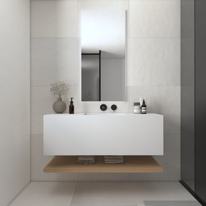 Júpiter Prestige Deep - Lavatório Simples Suspenso em Corian®