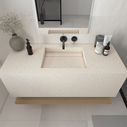 Júpiter Prestige Deep - Lavatório Simples Suspenso em Corian®