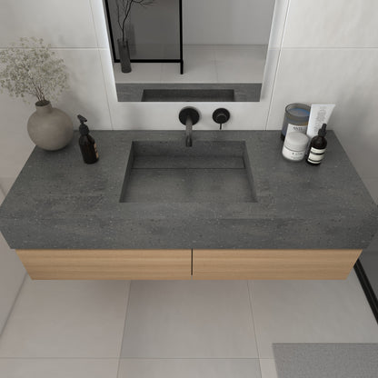 Júpiter Prestige Edge - Lavatório Simples Suspenso em Corian®