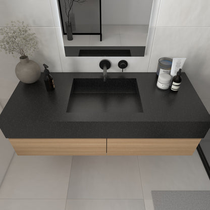 Júpiter Prestige Edge - Lavatório Simples Suspenso em Corian®