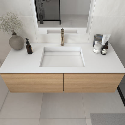 Júpiter Prestige - Lavatório Simples de Encastre em Corian®