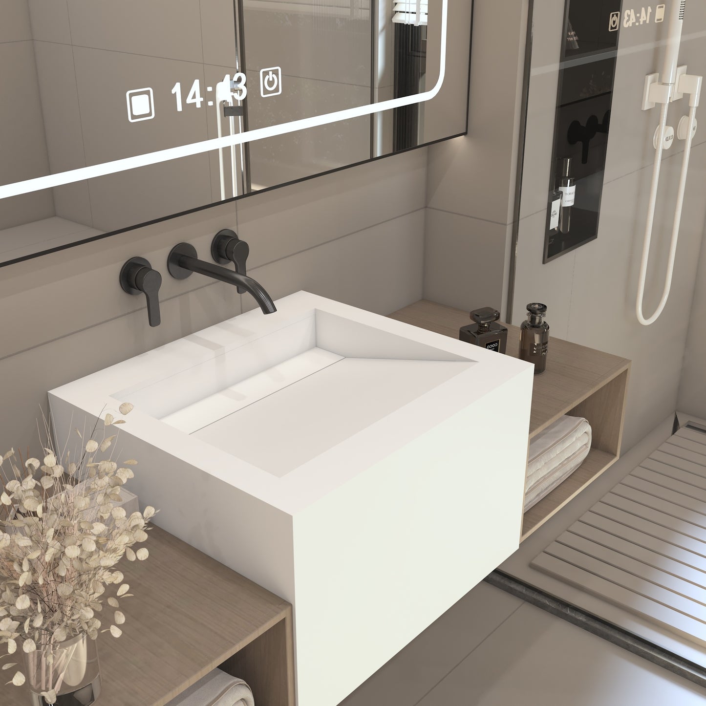 Nemesis Essence Deep - Vasque Suspendue | Format Mini en Corian®