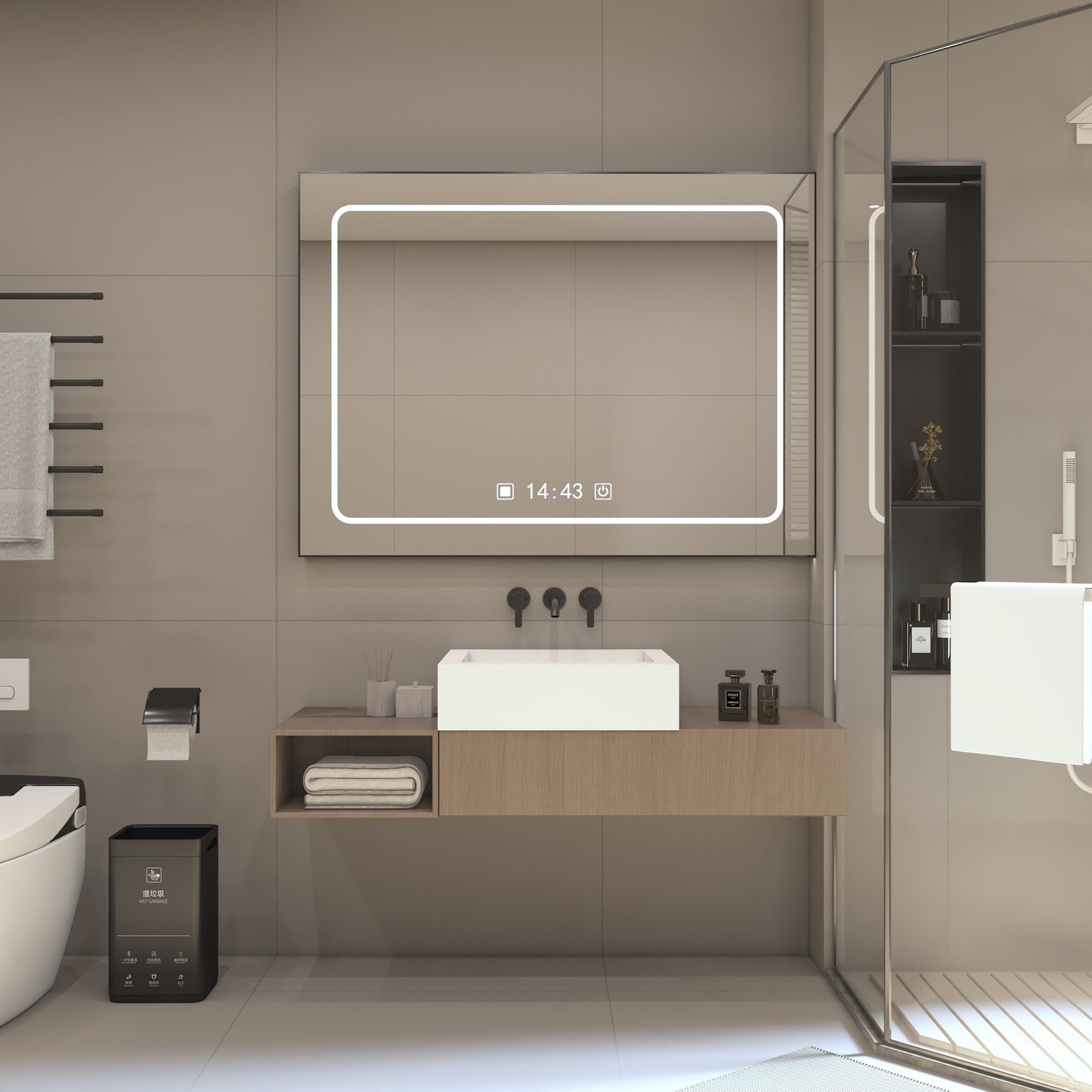 Nemesis Essence Edge - Vasque Suspendue | Format Mini en Corian®